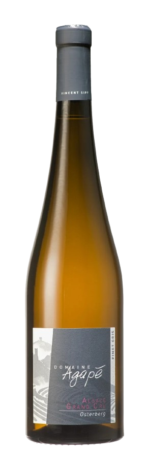 Photo bouteille Pinot Gris Alsace Grand Cru Osterberg 2016 — Domaine Agapé