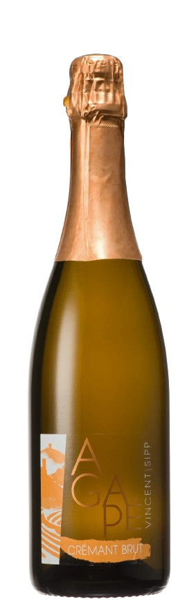 Photo bouteille Crémant d'Alsace Brut — Domaine Agapé