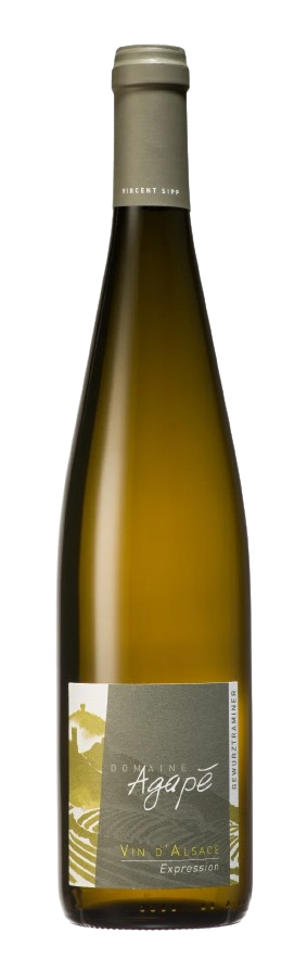 Photo bouteille Gewurztraminer Expression 2016 — Domaine Agapé