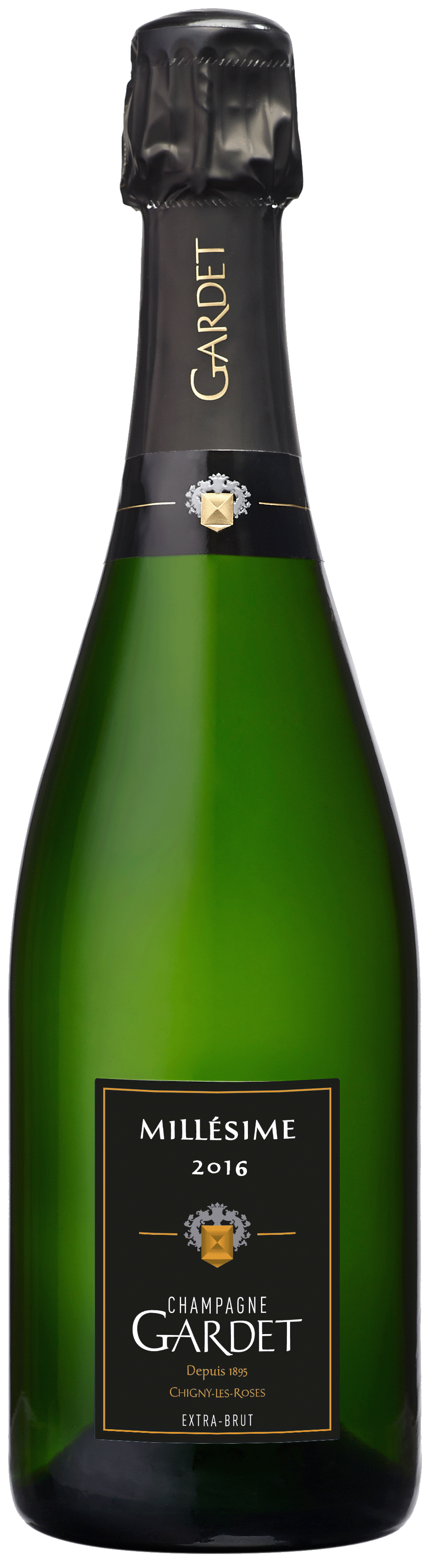 Photo bouteille Millésime Extra Brut 2013 — Champagne Gardet
